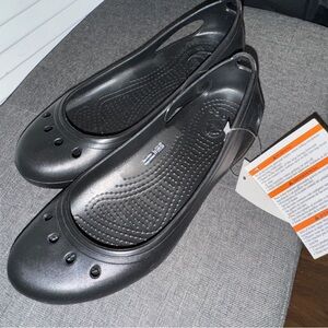 CROCS Black Women's Flats Mary Jane’s Size 7